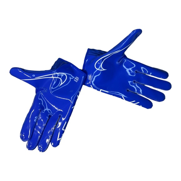 Nike Vapor Jet 7.0 Royal Blue White Football Gloves Size XL - Picture 3 of 4